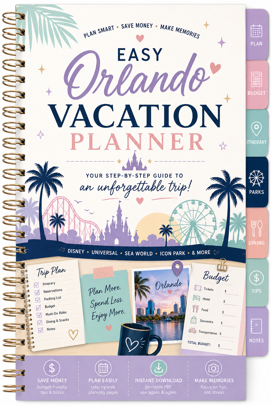 Easy Orlando Vacation Planner & Theme Park Guide