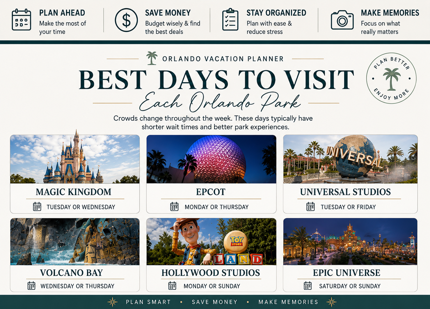 Easy Orlando Vacation Planner & Theme Park Guide