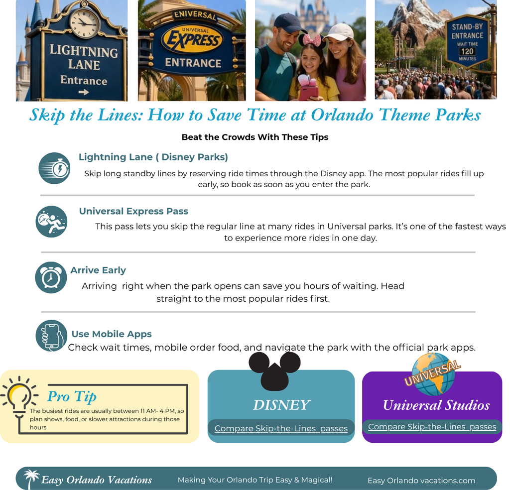 Easy Orlando Vacation Planner & Theme Park Guide