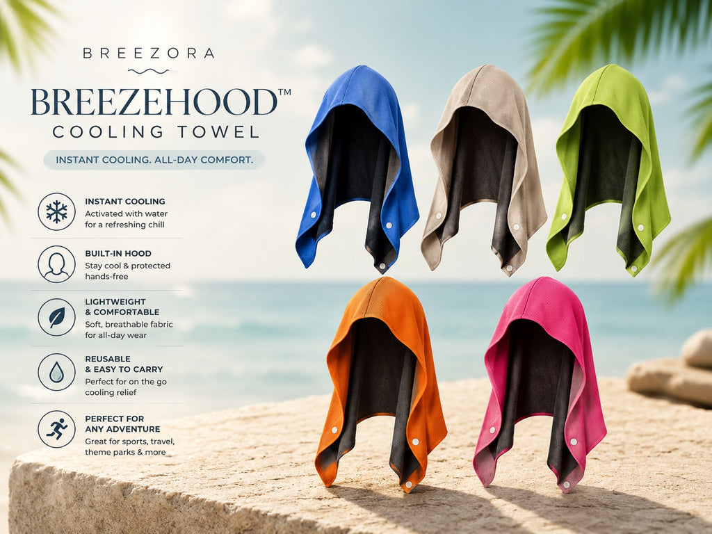 BreezeHood™ Cooling Towel