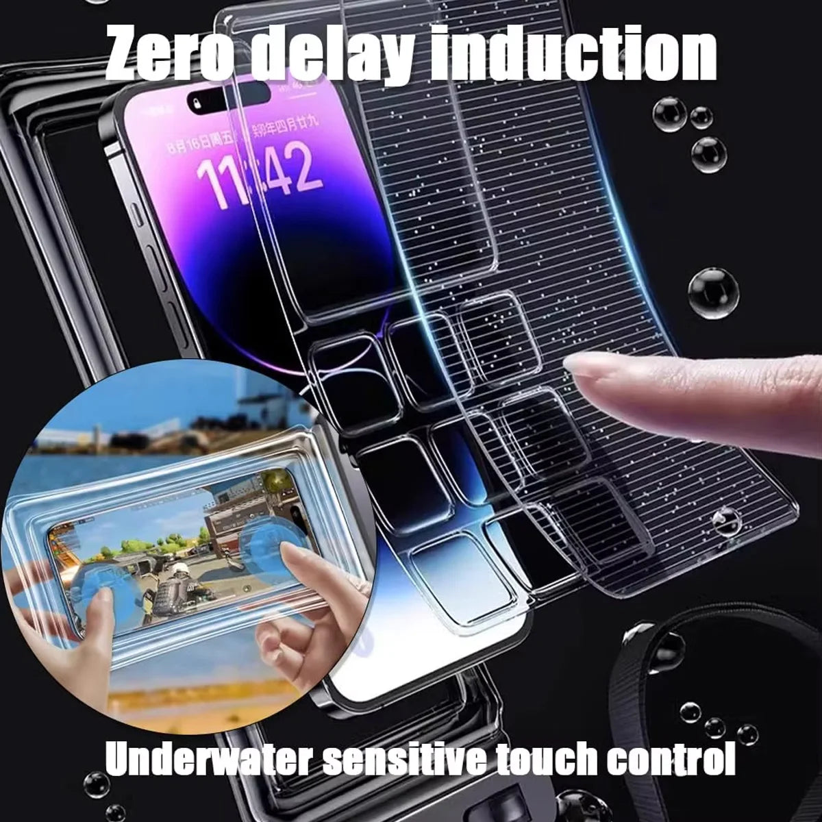 BreezeGuard™ Waterproof Phone Pouch