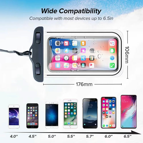 BreezeGuard™ Waterproof Phone Pouch